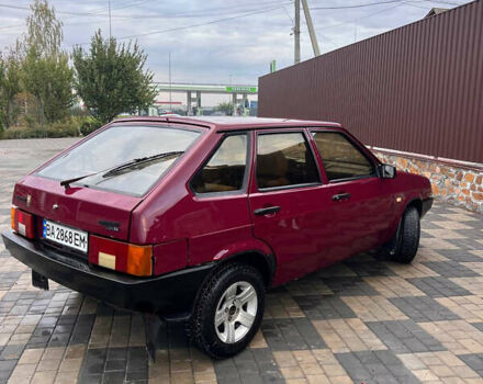 Красный ВАЗ 2109, объемом двигателя 1.46 л и пробегом 185 тыс. км за 1599 $, фото 3 на Automoto.ua
