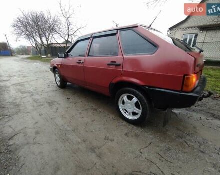 Червоний ВАЗ 2109, об'ємом двигуна 1.5 л та пробігом 47 тис. км за 1500 $, фото 7 на Automoto.ua