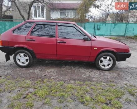 Червоний ВАЗ 2109, об'ємом двигуна 1.5 л та пробігом 47 тис. км за 1500 $, фото 2 на Automoto.ua