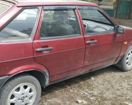 Красный ВАЗ 2109, объемом двигателя 1.5 л и пробегом 400 тыс. км за 850 $, фото 1 на Automoto.ua