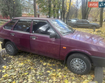 Красный ВАЗ 2109, объемом двигателя 1.5 л и пробегом 229 тыс. км за 1150 $, фото 1 на Automoto.ua