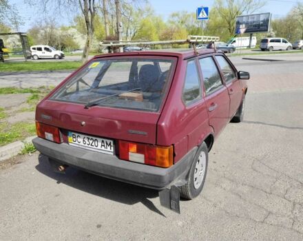 Красный ВАЗ 2109, объемом двигателя 1.5 л и пробегом 81 тыс. км за 2200 $, фото 2 на Automoto.ua