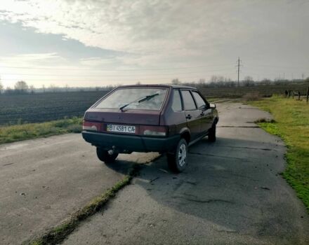 Красный ВАЗ 2109, объемом двигателя 1.5 л и пробегом 198 тыс. км за 1600 $, фото 4 на Automoto.ua