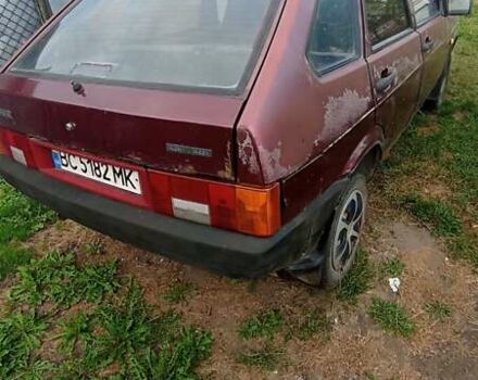 Красный ВАЗ 2109, объемом двигателя 0 л и пробегом 220 тыс. км за 650 $, фото 2 на Automoto.ua