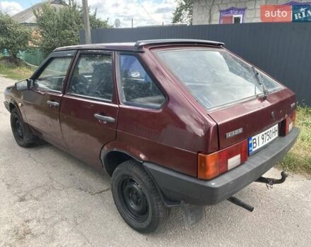 Червоний ВАЗ 2109, об'ємом двигуна 1.5 л та пробігом 180 тис. км за 1150 $, фото 1 на Automoto.ua