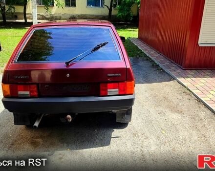 Красный ВАЗ 2109, объемом двигателя 1.6 л и пробегом 200 тыс. км за 1650 $, фото 1 на Automoto.ua