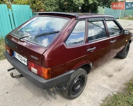 Червоний ВАЗ 2109, об'ємом двигуна 1.5 л та пробігом 180 тис. км за 1150 $, фото 2 на Automoto.ua