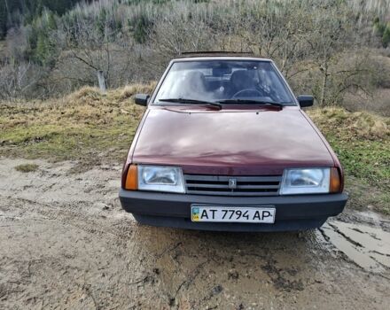 Красный ВАЗ 2109, объемом двигателя 1.5 л и пробегом 150 тыс. км за 1200 $, фото 4 на Automoto.ua