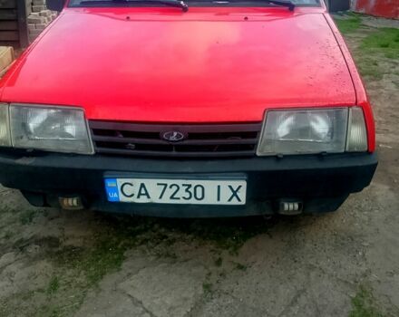 Красный ВАЗ 2109, объемом двигателя 1.5 л и пробегом 0 тыс. км за 1300 $, фото 1 на Automoto.ua