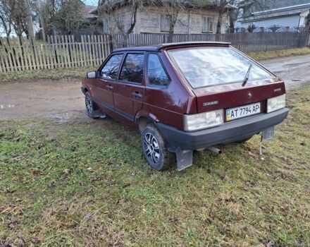 Красный ВАЗ 2109, объемом двигателя 1.5 л и пробегом 150 тыс. км за 1200 $, фото 2 на Automoto.ua