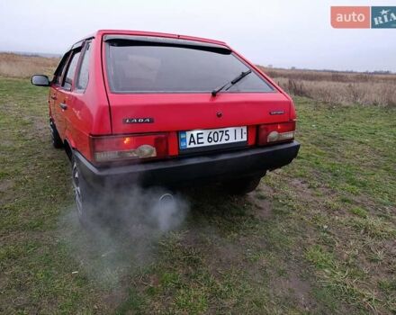 Красный ВАЗ 2109, объемом двигателя 1.5 л и пробегом 150 тыс. км за 1300 $, фото 4 на Automoto.ua