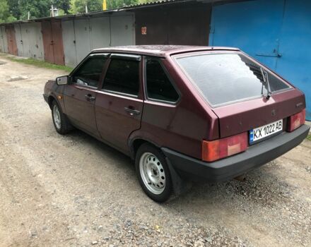 Красный ВАЗ 2109, объемом двигателя 1.5 л и пробегом 225 тыс. км за 2000 $, фото 1 на Automoto.ua