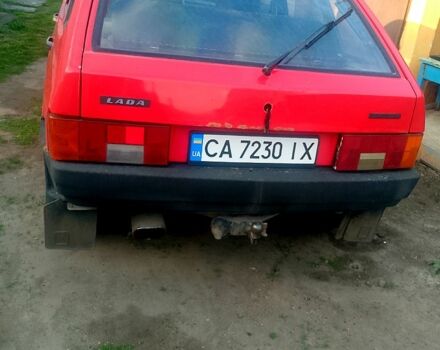 Красный ВАЗ 2109, объемом двигателя 1.5 л и пробегом 0 тыс. км за 1300 $, фото 3 на Automoto.ua