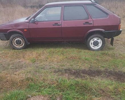 Червоний ВАЗ 2109, об'ємом двигуна 1.5 л та пробігом 195 тис. км за 1500 $, фото 1 на Automoto.ua