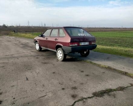 Красный ВАЗ 2109, объемом двигателя 1.5 л и пробегом 198 тыс. км за 1600 $, фото 3 на Automoto.ua