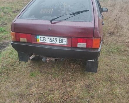 Червоний ВАЗ 2109, об'ємом двигуна 1.5 л та пробігом 195 тис. км за 1500 $, фото 3 на Automoto.ua
