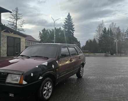 Красный ВАЗ 2109, объемом двигателя 1.5 л и пробегом 100 тыс. км за 900 $, фото 4 на Automoto.ua