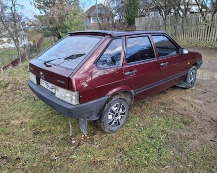 Красный ВАЗ 2109, объемом двигателя 1.5 л и пробегом 150 тыс. км за 1200 $, фото 3 на Automoto.ua