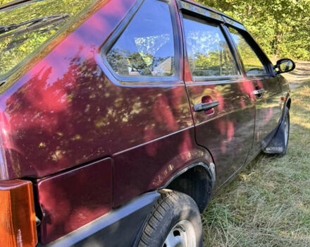 Красный ВАЗ 2109, объемом двигателя 1.5 л и пробегом 160 тыс. км за 1600 $, фото 1 на Automoto.ua