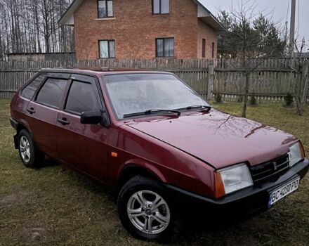 Красный ВАЗ 2109, объемом двигателя 1.5 л и пробегом 150 тыс. км за 1000 $, фото 3 на Automoto.ua