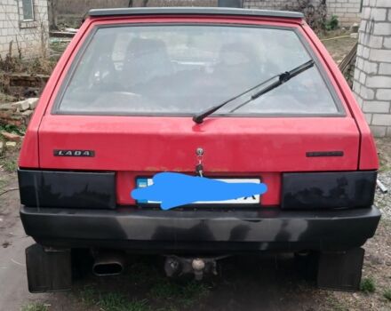 Красный ВАЗ 2109, объемом двигателя 1 л и пробегом 23 тыс. км за 1400 $, фото 2 на Automoto.ua