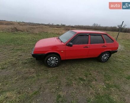 Красный ВАЗ 2109, объемом двигателя 1.5 л и пробегом 150 тыс. км за 1300 $, фото 5 на Automoto.ua