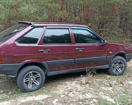 Красный ВАЗ 2109, объемом двигателя 1.6 л и пробегом 250 тыс. км за 2750 $, фото 2 на Automoto.ua