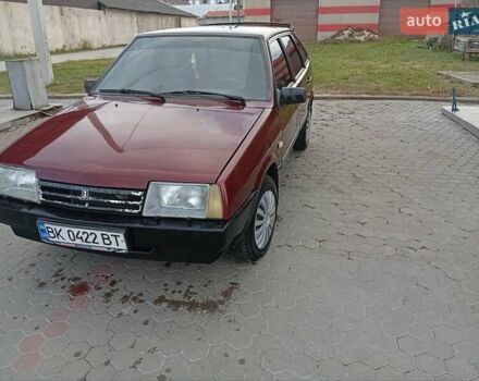 ВАЗ 2109 2007 в Кременце на Automoto.ua Красный ВАЗ 2109, объемом двигателя 1.6 л и пробегом 169 тыс. км за 1150 $, фото 4 на Automoto.ua