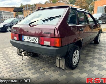 Красный ВАЗ 2109, объемом двигателя 1.6 л и пробегом 185 тыс. км за 1650 $, фото 2 на Automoto.ua
