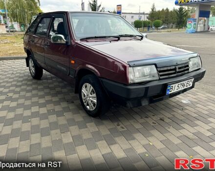 Красный ВАЗ 2109, объемом двигателя 1.6 л и пробегом 185 тыс. км за 1650 $, фото 1 на Automoto.ua