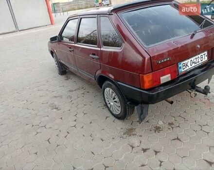 ВАЗ 2109 2007 в Кременце на Automoto.ua Красный ВАЗ 2109, объемом двигателя 1.6 л и пробегом 169 тыс. км за 1150 $, фото 7 на Automoto.ua