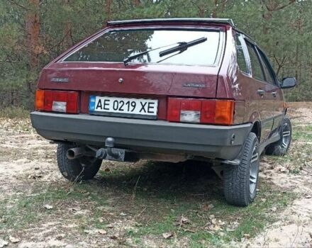 Красный ВАЗ 2109, объемом двигателя 1.6 л и пробегом 250 тыс. км за 2750 $, фото 1 на Automoto.ua