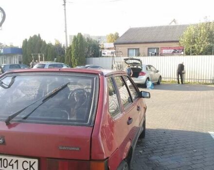 Красный ВАЗ 2109, объемом двигателя 1.5 л и пробегом 239 тыс. км за 1400 $, фото 1 на Automoto.ua