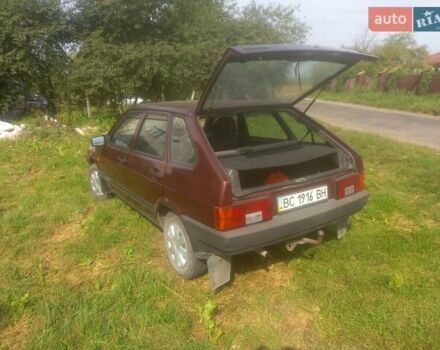 Красный ВАЗ 2109, объемом двигателя 1.5 л и пробегом 88 тыс. км за 2000 $, фото 9 на Automoto.ua