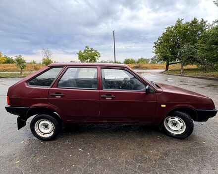 Червоний ВАЗ 2109, об'ємом двигуна 1.6 л та пробігом 200 тис. км за 1000 $, фото 2 на Automoto.ua