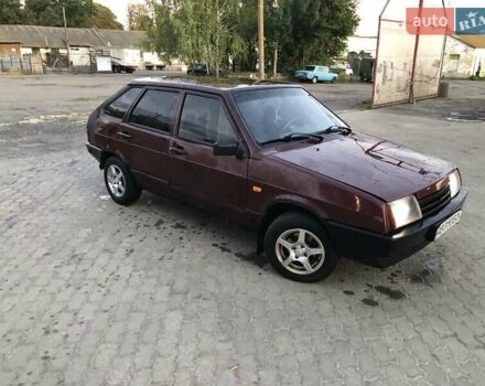 Красный ВАЗ 2109, объемом двигателя 1.5 л и пробегом 180 тыс. км за 1150 $, фото 5 на Automoto.ua