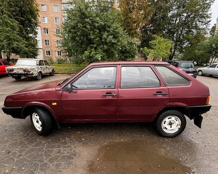 Червоний ВАЗ 2109, об'ємом двигуна 1.6 л та пробігом 200 тис. км за 1000 $, фото 6 на Automoto.ua