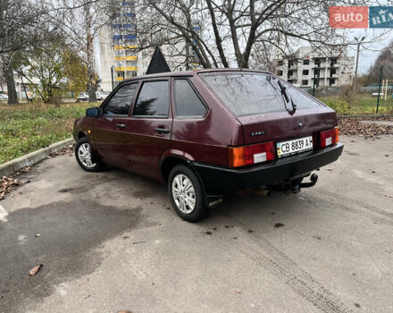 Красный ВАЗ 2109, объемом двигателя 1.6 л и пробегом 176 тыс. км за 2100 $, фото 4 на Automoto.ua