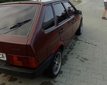 Красный ВАЗ 2109, объемом двигателя 1.6 л и пробегом 127 тыс. км за 1600 $, фото 6 на Automoto.ua