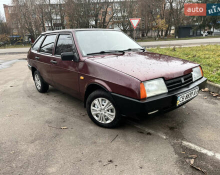 Красный ВАЗ 2109, объемом двигателя 1.6 л и пробегом 176 тыс. км за 2100 $, фото 1 на Automoto.ua