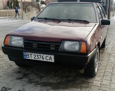 Красный ВАЗ 2109, объемом двигателя 1.6 л и пробегом 127 тыс. км за 1600 $, фото 4 на Automoto.ua