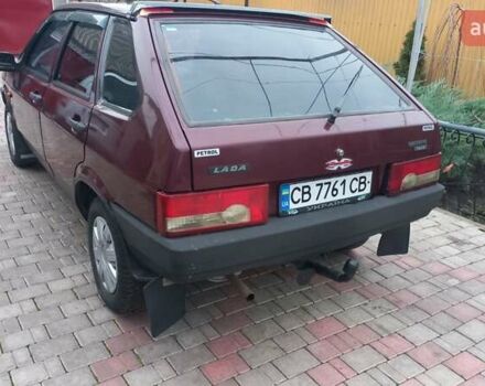 Красный ВАЗ 2109, объемом двигателя 1.6 л и пробегом 160 тыс. км за 1850 $, фото 2 на Automoto.ua