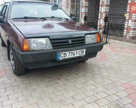 Красный ВАЗ 2109, объемом двигателя 1.6 л и пробегом 160 тыс. км за 1850 $, фото 3 на Automoto.ua