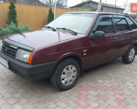 Красный ВАЗ 2109, объемом двигателя 1.6 л и пробегом 160 тыс. км за 1850 $, фото 1 на Automoto.ua