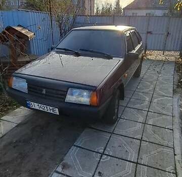 Красный ВАЗ 2109, объемом двигателя 1.6 л и пробегом 255 тыс. км за 2200 $, фото 1 на Automoto.ua