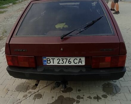 Красный ВАЗ 2109, объемом двигателя 1.6 л и пробегом 127 тыс. км за 1600 $, фото 7 на Automoto.ua