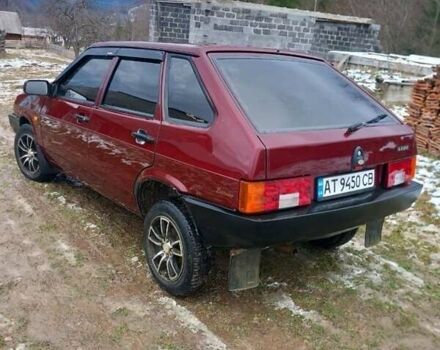 Красный ВАЗ 2109, объемом двигателя 1.6 л и пробегом 160 тыс. км за 2200 $, фото 11 на Automoto.ua