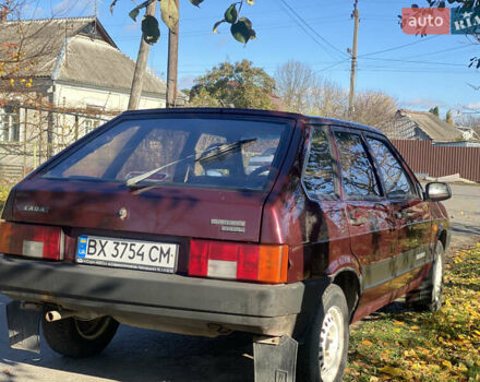 Красный ВАЗ 2109, объемом двигателя 1.6 л и пробегом 437 тыс. км за 1200 $, фото 6 на Automoto.ua