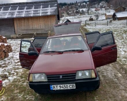 Красный ВАЗ 2109, объемом двигателя 1.6 л и пробегом 160 тыс. км за 2200 $, фото 4 на Automoto.ua