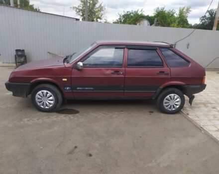 Красный ВАЗ 2109, объемом двигателя 1.6 л и пробегом 261 тыс. км за 1499 $, фото 1 на Automoto.ua